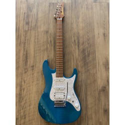 Ibanez AZ2204F-TAB Prestige - Transparent Aqua Blue - Guitare électrique