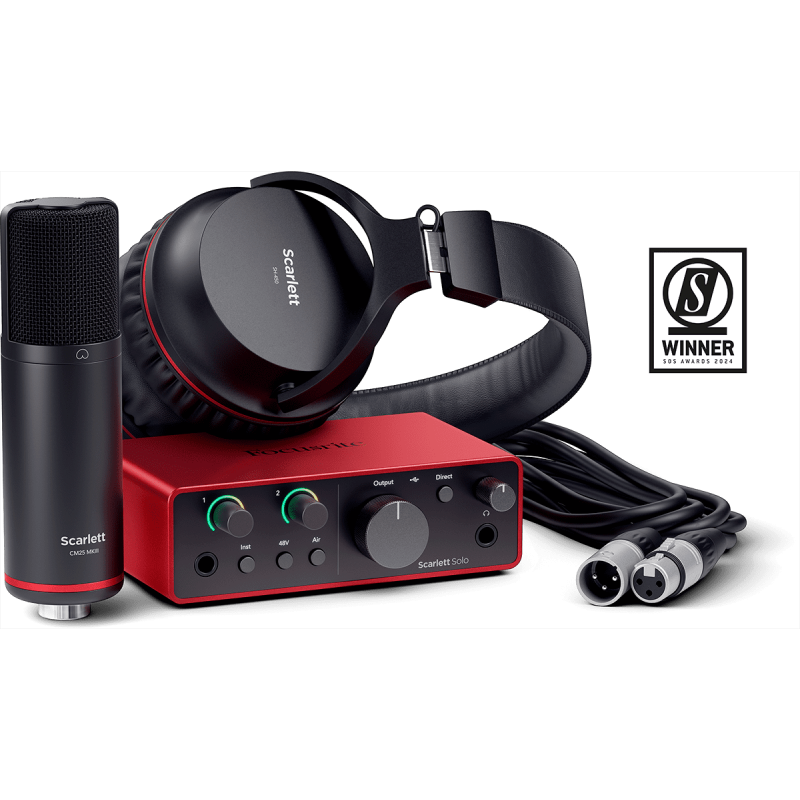 Focusrite Scarlett Solo Studio 4th Gen