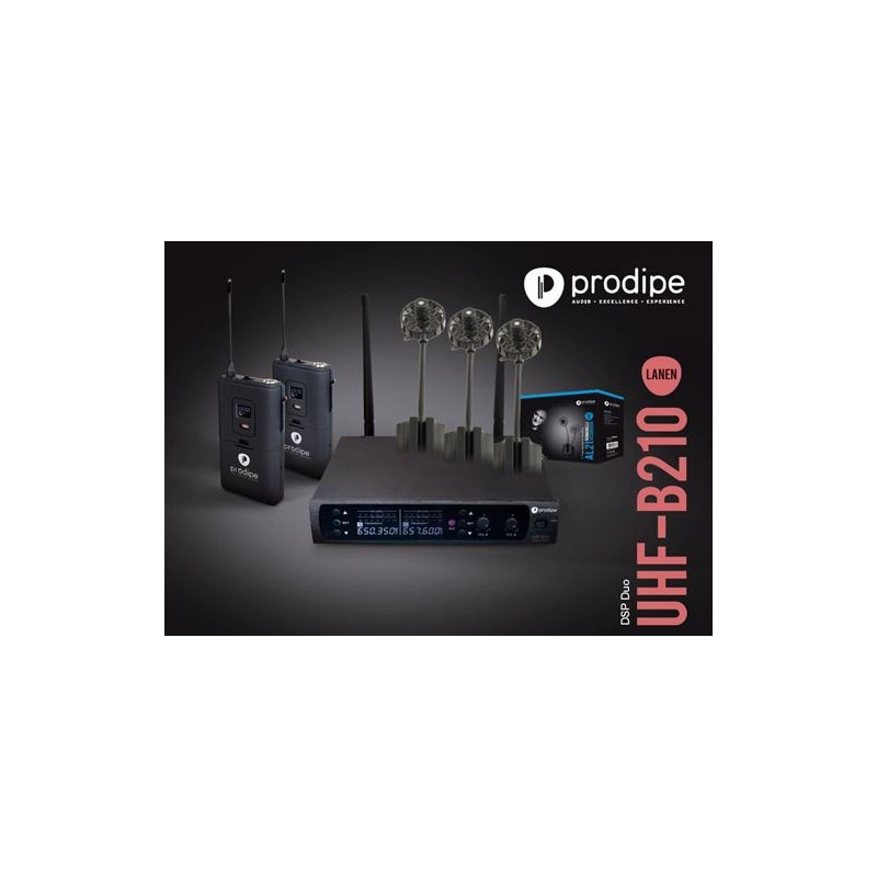 Prodipe DSP Duo UHF-B210 Pack AL21